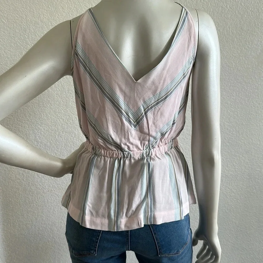 Pink Free People Psychedelic Summer Top